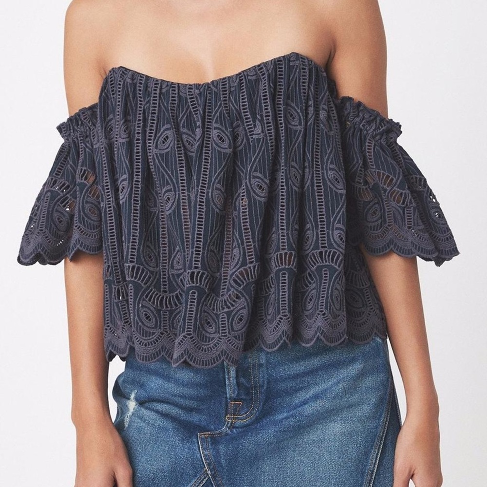 Tularosa Amelia lace top